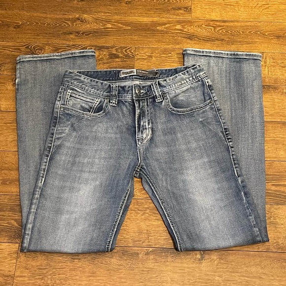 Mens NEW Rock & Roll Jeans 32x34 - Picture 5 of 7